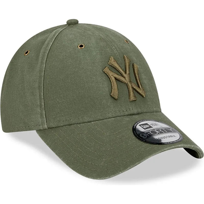 cepur-izliekta-zals-regulejams-9forty-washed-canvas-no-new-york-yankees-mlb-no-new-era