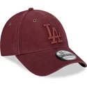 cepur-izliekta-sarkans-regulejams-9forty-washed-canvas-no-los-angeles-dodgers-mlb-no-new-era