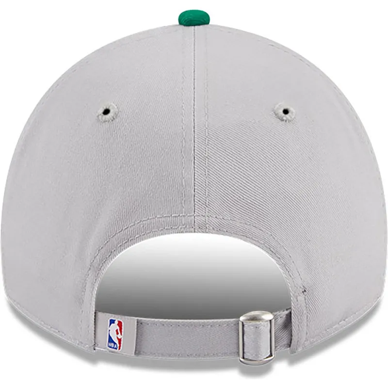 cap-izliekta-gray-adjustable-strap-9twenty-tip-off-2023-no-boston-celtics-nba-no-new-era