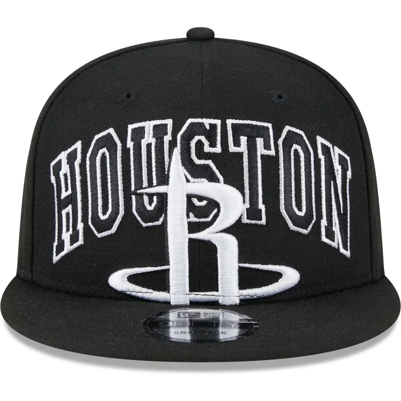 cepur-plakana-melns-snapback-9fifty-tip-off-2023-no-houston-rockets-nba-no-new-era
