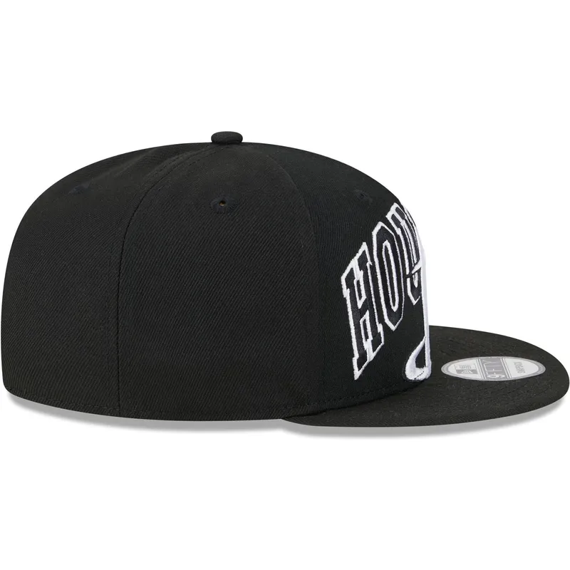 schwarze-flache-snapback-kappe-9fifty-tip-off-2023-der-houston-rockets-nba-von-new-era