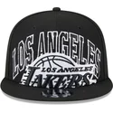 cepur-plakana-melns-snapback-9fifty-tip-off-2023-no-los-angeles-lakers-nba-no-new-era