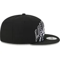 cepur-plakana-melns-snapback-9fifty-tip-off-2023-no-los-angeles-lakers-nba-no-new-era