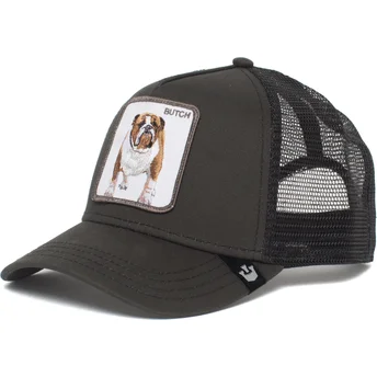 trucker-cap-schwarz-bulldogge-butch-brutus-drake-the-farm-von-goorin-bros