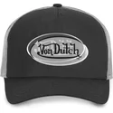 cepur-izliekta-truckeris-melns-snapback-adec-blk-no-von-dutch