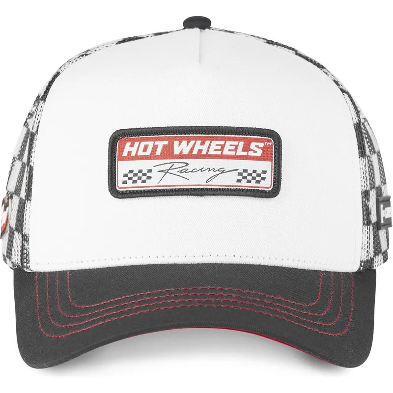 cepur-izliekta-truckeris-melns-snapback-cha2-hot-wheels-no-capslab