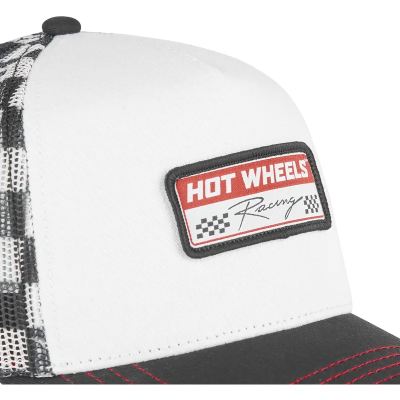 cepur-izliekta-truckeris-melns-snapback-cha2-hot-wheels-no-capslab
