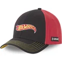 schwarze-und-rote-gebogene-snapback-kappe-htw1-lo2-hot-wheels-von-capslab