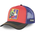 cepur-izliekta-truckeris-sarkans-snapback-loo7-ma2-marsietis-marvins-looney-tunes-no-capslab