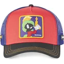 cepur-izliekta-truckeris-sarkans-snapback-loo7-ma2-marsietis-marvins-looney-tunes-no-capslab