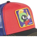 cepur-izliekta-truckeris-sarkans-snapback-loo7-ma2-marsietis-marvins-looney-tunes-no-capslab