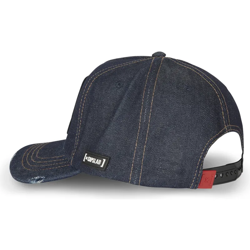 cepur-izliekta-tumsi-zils-snapback-denim-loo8-coy1-koijots-looney-tunes-no-capslab