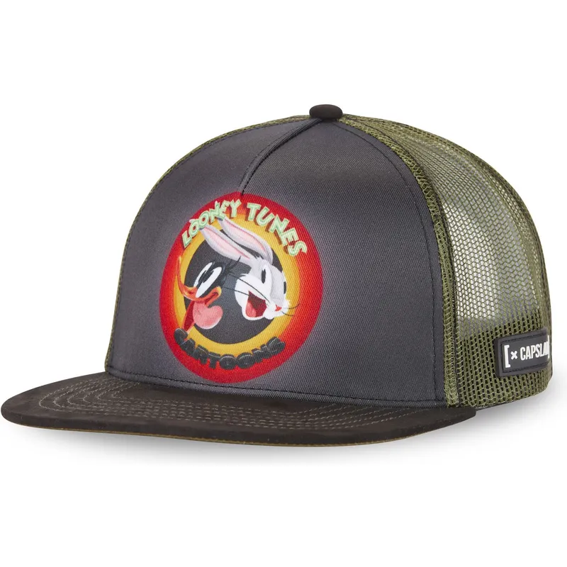 cepur-plakana-truckeris-peleks-snapback-loo8-rin-bakss-bannijs-un-dafijs-daks-looney-tunes-no-capslab