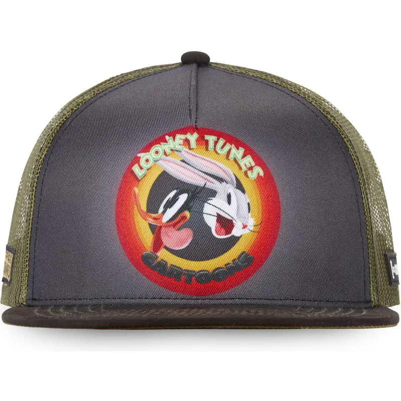 cepur-plakana-truckeris-peleks-snapback-loo8-rin-bakss-bannijs-un-dafijs-daks-looney-tunes-no-capslab