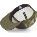 grau-grune-trucker-cap-bugs-bunny-und-daffy-duck-loo8-rin-looney-tunes-von-capslab