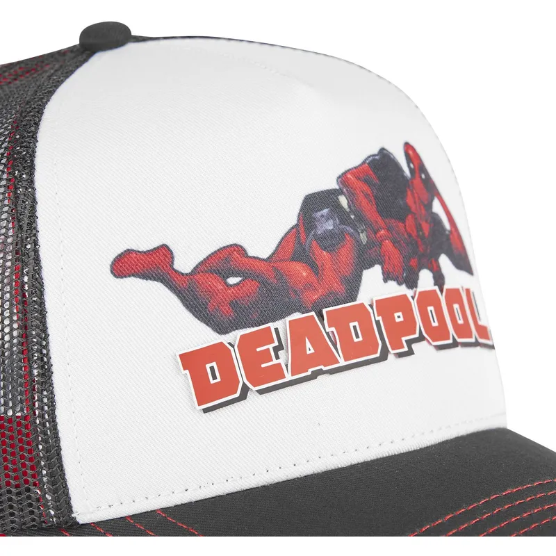 cepur-izliekta-truckeris-melns-snapback-mar6-dea3-deadpool-marvel-comics-no-capslab