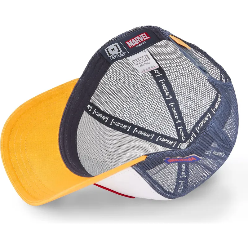 cepur-izliekta-truckeris-balts-snapback-wol-wolverine-marvel-comics-no-capslab