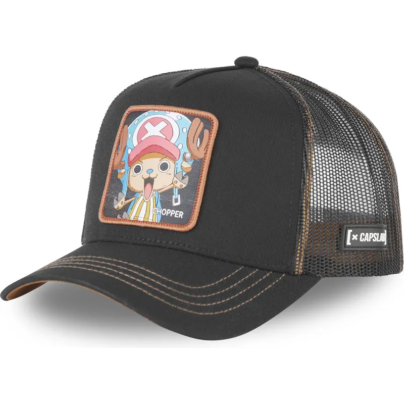 cepur-izliekta-truckeris-melns-snapback-cho3-tony-tony-chopper-one-piece-no-capslab