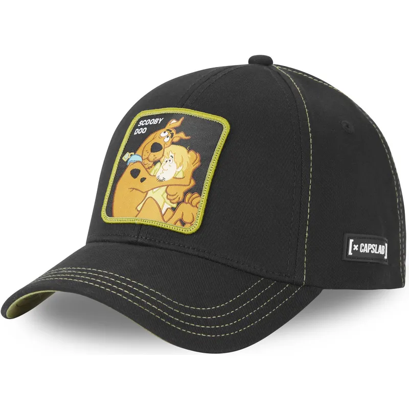 cepur-izliekta-melns-snapback-sd9-scooby-doo-un-shaggy-rogers-scooby-doo-no-capslab
