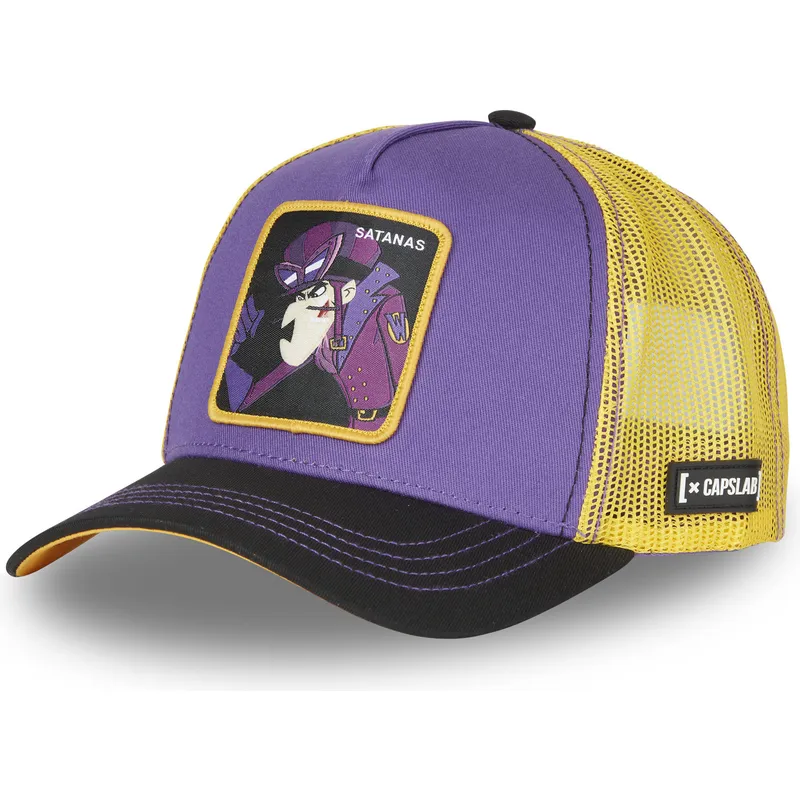 cepur-izliekta-truckeris-violets-snapback-sat4-diks-dastardlijs-wacky-races-no-capslab