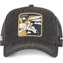 cepur-izliekta-truckeris-melns-snapback-denim-loo8-coy2-koijots-looney-tunes-no-capslab