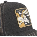 cepur-izliekta-truckeris-melns-snapback-denim-loo8-coy2-koijots-looney-tunes-no-capslab