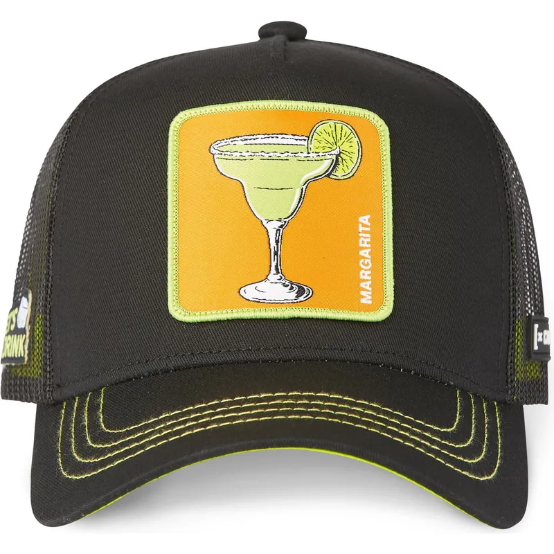 schwarze-trucker-cap-margarita-ma1-cocktails-von-capslab
