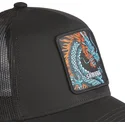 schwarze-trucker-kappe-drache-samurai-dra1-beasts-von-capslab