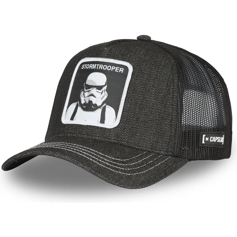 cepur-izliekta-truckeris-melns-snapback-bla-stormtrooper-star-wars-no-capslab