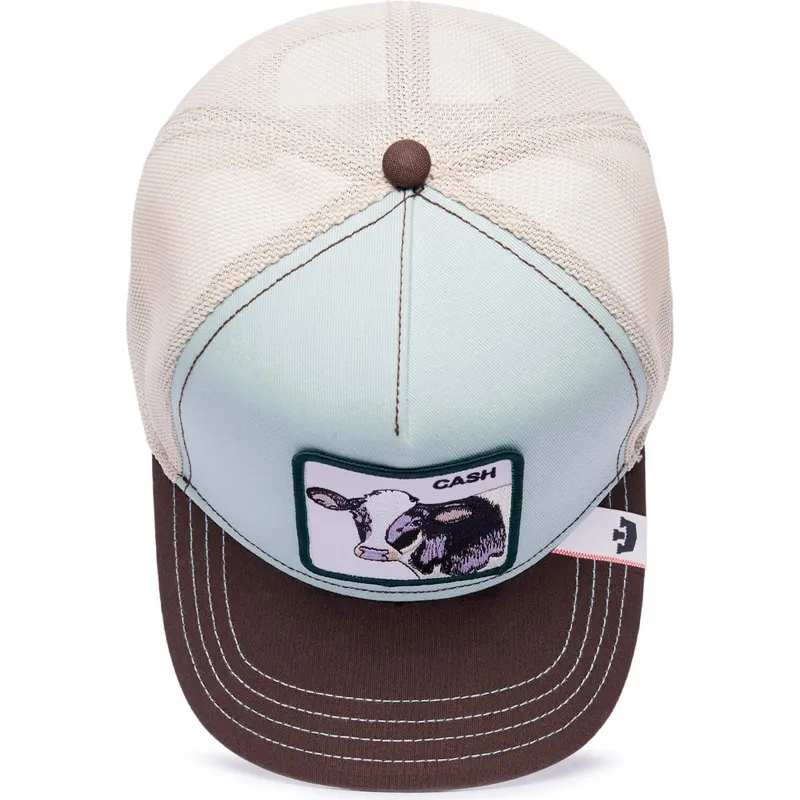 cepur-izliekta-truckeris-zals-snapback-cash-mv-bovine-the-farm-mvp-the-farm-no-goorin-bros