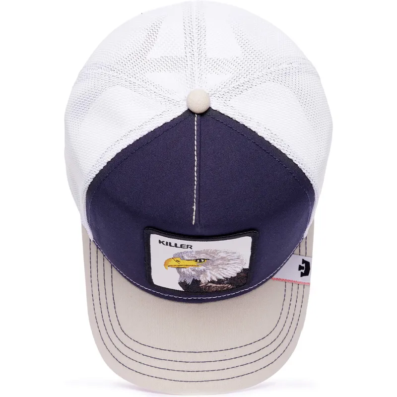 cepur-izliekta-truckeris-tumsi-zils-snapback-killer-mv-predator-the-farm-mvp-the-farm-no-goorin-bros