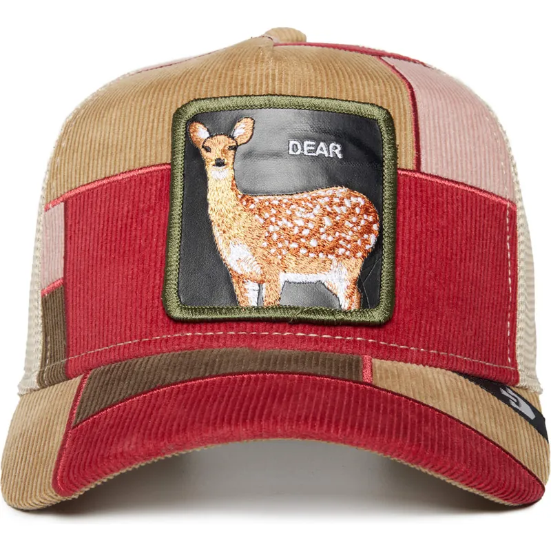 cepur-izliekta-truckeris-daudzkrasains-snapback-dear-letter-opener-the-farm-patchwork-the-farm-no-goorin-bros