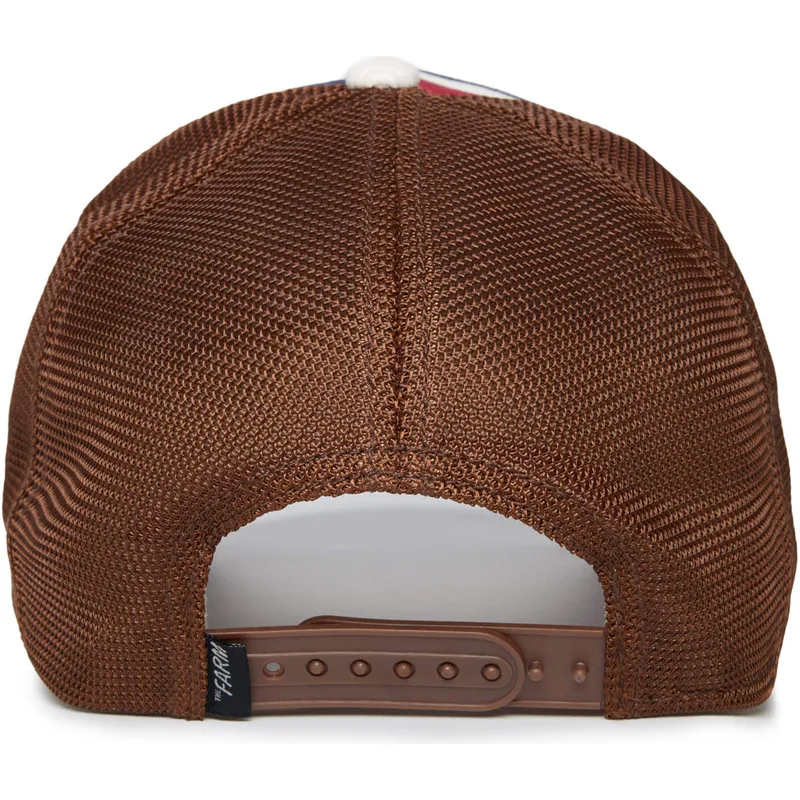 cepur-izliekta-truckeris-daudzkrasains-snapback-coy-carpy-diem-the-farm-patchwork-the-farm-no-goorin-bros