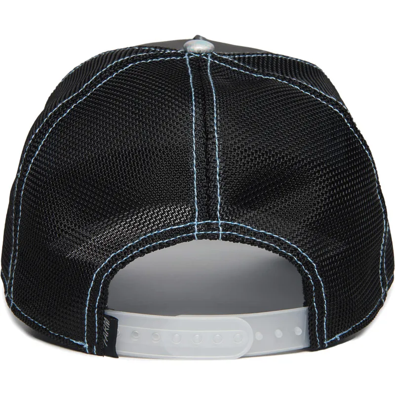 cepur-izliekta-truckeris-melns-snapback-go-way-down-the-farm-deep-sea-the-farm-no-goorin-bros
