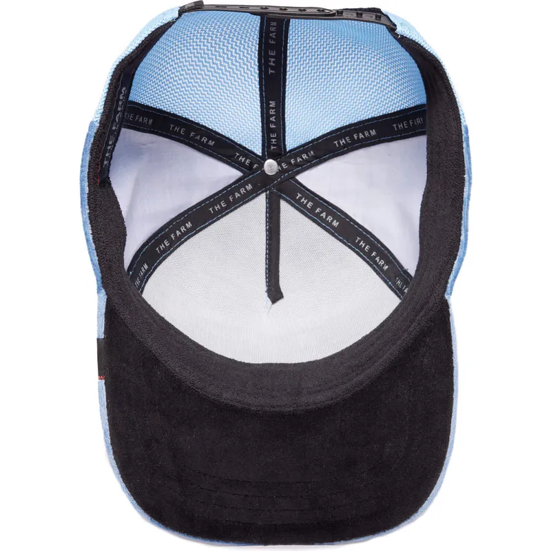 cepur-izliekta-soferis-zils-snapback-velour-blank-the-farm-the-farm-no-goorin-bros
