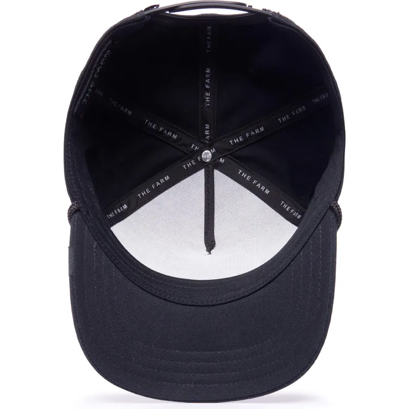 cepur-izliekta-melns-snapback-king-100-the-farm-all-over-canvas-the-farm-no-goorin-bros cepur-izliekta-melns-snapback-king-100-the-farm-all-over-canvas-the-farm-no-goorin-bros