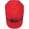cepur-izliekta-sarkans-snapback-panther-100-the-farm-all-over-canvas-the-farm-no-goorin-bros