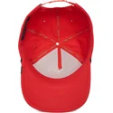 cepur-izliekta-sarkans-snapback-panther-100-the-farm-all-over-canvas-the-farm-no-goorin-bros
