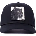 cepur-izliekta-melns-snapback-panther-100-the-farm-all-over-canvas-the-farm-no-goorin-bros
