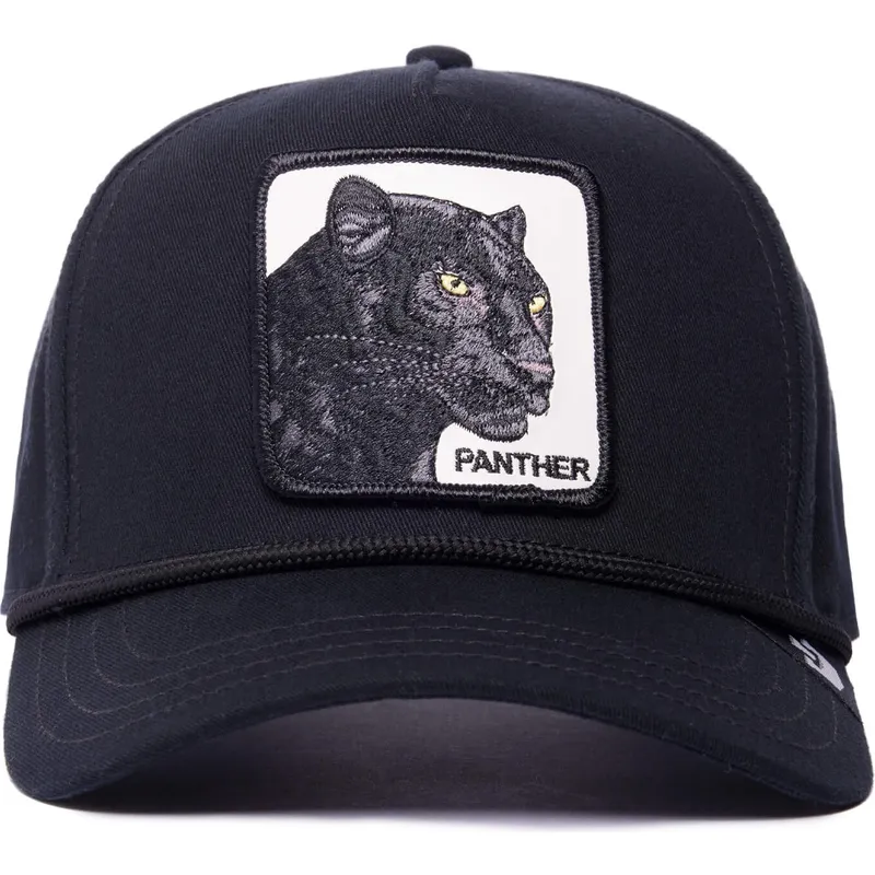 cepur-izliekta-melns-snapback-panther-100-the-farm-all-over-canvas-the-farm-no-goorin-bros