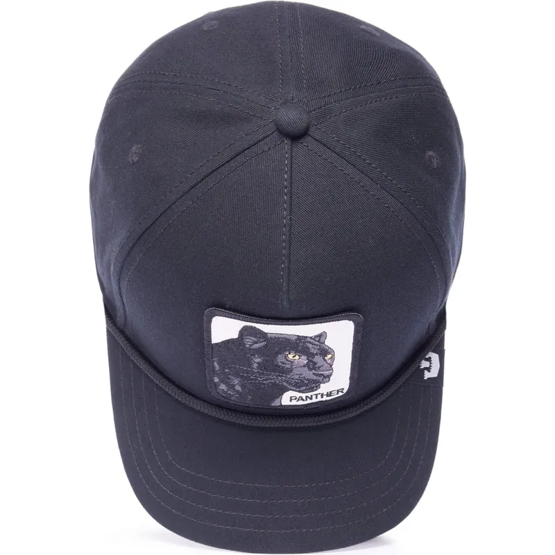 cepur-izliekta-melns-snapback-panther-100-the-farm-all-over-canvas-the-farm-no-goorin-bros