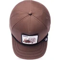 cepur-izliekta-bruns-snapback-prick-porcupine-100-the-farm-all-over-canvas-the-farm-no-goorin-bros