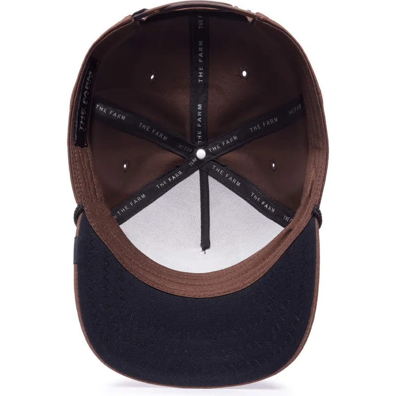 cepur-izliekta-bruns-snapback-prick-porcupine-100-the-farm-all-over-canvas-the-farm-no-goorin-bros cepur-izliekta-bruns-snapback-prick-porcupine-100-the-farm-all-over-canvas-the-farm-no-goorin-bros