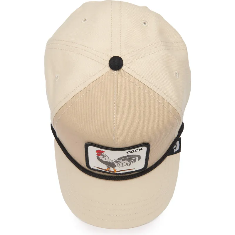 cap-izliekta-beige-snapback-the-farm-no-goorin-bros