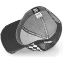 capslab-looney-tunes-schwarze-und-weisse-trucker-kappe-daffy-duck-loo8-daf1
