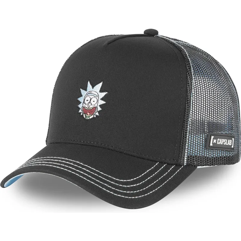 cepur-izliekta-truckeris-melns-snapback-he1-rick-sanchez-riks-un-mortijs-no-capslab