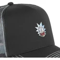 cepur-izliekta-truckeris-melns-snapback-he1-rick-sanchez-riks-un-mortijs-no-capslab