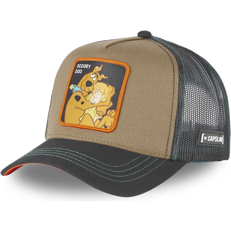 cepur-izliekta-truckeris-bruns-snapback-sbd2-scooby-doo-un-shaggy-rogers-scooby-doo-no-capslab