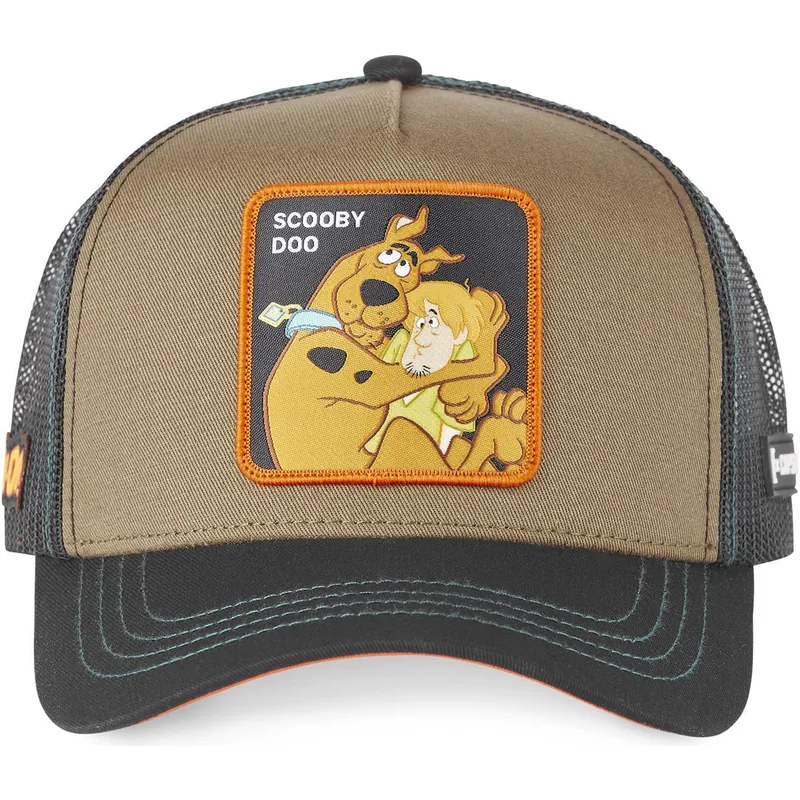 cepur-izliekta-truckeris-bruns-snapback-sbd2-scooby-doo-un-shaggy-rogers-scooby-doo-no-capslab