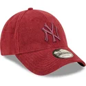 cepur-izliekta-sarkans-regulejams-9forty-towelling-no-new-york-yankees-mlb-no-new-era